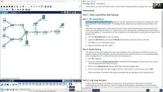 24.2.2 Packet Tracer - Logging from Multiple Sources