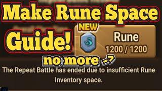 New Method to Make Space in Rune Storage! - Summoners War