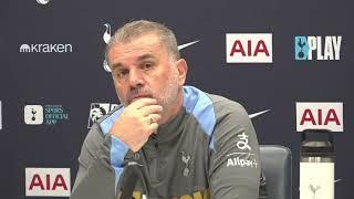 FULL PRESS CONFERENCE (Including Embargoed Section): Ange Postecoglou: Nottingham Forest v Tottenham