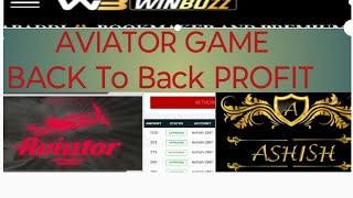 AVIATOR Game BACK To Back PROFIT #gaming