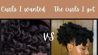 Taking down my Bantu knot| No defined curls| Gratitude for over a 100 subscribers