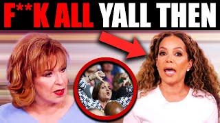 Sunny Hostin 'The View' EXPLODES YELLING After BOOED By Audience For Saying THIS About WHITE WOMEN!