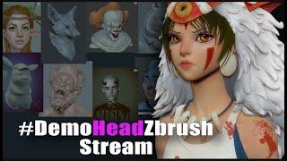 DemoHeadZbrush Challenge Stream