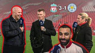 Liverpool vs Leicester City 3-1 Reacions  Arne Slot 7 points clear at the top | Salah unstoppable