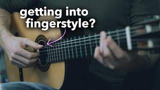 FINGERSTYLE Guitar For Absolute BEGINNERS (chords and melody)