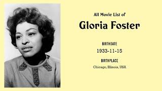 Gloria Foster Movies list Gloria Foster| Filmography of Gloria Foster