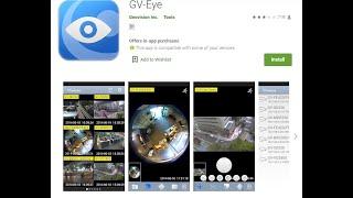 Gv-eye  mobile application adding camera