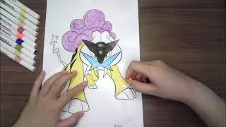 Desenhos para colorir Pokémon Raikou