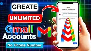 How to create UNLIMITED GMAIL ACCOUNTS without PHONE NUMBER Verification! | Gmail Without OTP, SMS