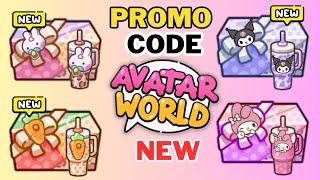 NEW PROMO CODE  FREE FOR ALL PLAYER 🩷 , AVATAR WORLD PROMO CODE