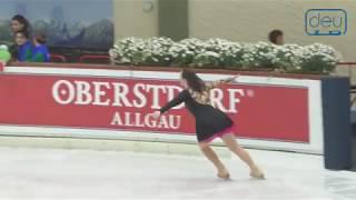 Verena Schneider. Oberstdorf 2019. Silver Ladies II FS. 4 place