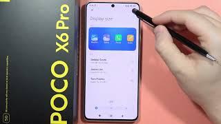 POCO X6 Pro: Change Display Size - Adjust DPI on POCO X6 Pro #howtodevicess