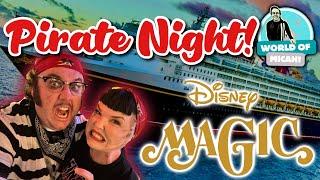 Our Sailing Adventure on THE DISNEY MAGIC | Pirate Night Experience & Repunzel's Royal Table! 4K