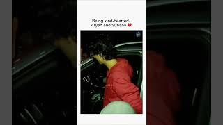 Aryan and Suhana being humble | Aryan Khan Fanpage