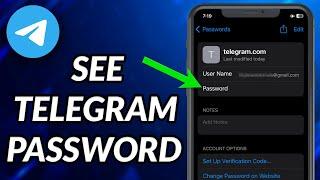 How To See Your Telegram Password If You Forgot It