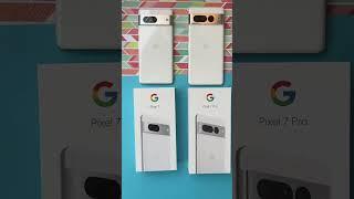 First look Comparison: Google Pixel 7 vs Pixel 7 Pro