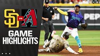 Padres vs. D-backs Game Highlights (6/13/25) | MLB Highlights