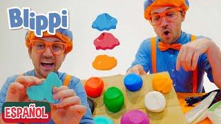 Manualidades,Plastilina y Juegos para Niños con Blippi | Aprende con Blippi | Videos Educativos