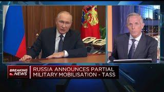 Russia’s Putin announces partial military mobilization