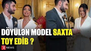 Razi Əliyeva saxta toy edib?