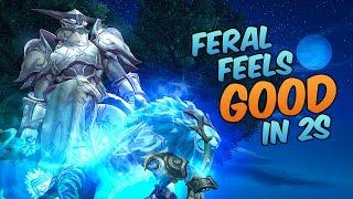 Feral Druid PvP The War Within 2v2 Feels Good! Arena Gameplay TWW