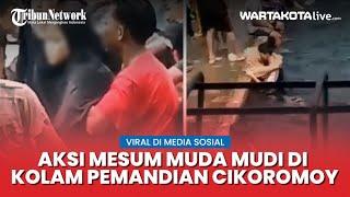 Viral Aksi Mesum Pasangan Muda Mudi di Kolam Pemandian di Pandeglang, Pengunjung Lain Tak Berkutik