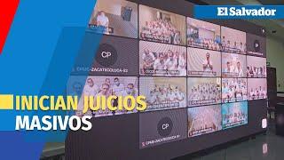 Inician juicios masivos en El Salvador