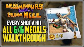 Neighbours Back From Hell - Every Shot A Hit - All Medals 100% Walkthrough