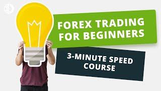 Forex Trading for Beginners - 3-minute Speed Course