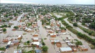 Inundações deixam dez mortos em Bahía Blanca, no sul da província de Buenos Aires | AFP