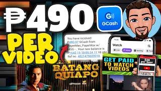 P490 PHP SA GCASH..  NANOOD LANG NG BATANG QUIAPO.. MAY BAYAD WATCH VIDEOS.. LIVE CASHOUT