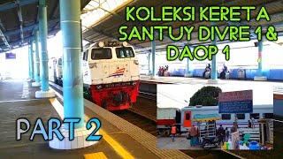 KOMPILASI KERETA API SANTUY Divre1 Dan Daop1 PART 2