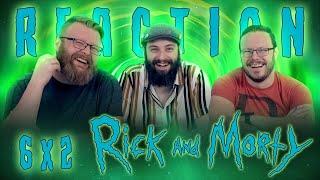 Rick and Morty 6x2 REACTION!! "Rick: A Mort Well Lived"