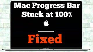 Mac Progress Bar Stuck at 100% After macOS Ventura Update - Fixed