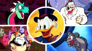 DuckTales Remastered - All Bosses + Ending