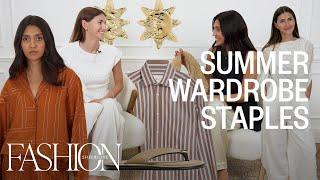Summer Wardrobe Staples With Sapna & Florence | SheerLuxe Fashion