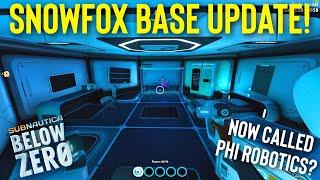 Subnautica Below Zero - Snowfox Base Update (Phi Robotics)