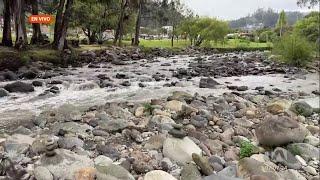 Fuertes lluvias se registraron en la ciudad de Cuenca