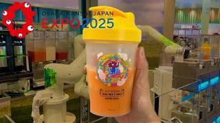 Trying Futuristic Japan Expo Food  Expo 2025 Osaka