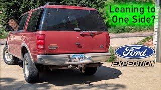 How to Replace Rear Air Springs and Shocks on '97-'02 a Ford Expedition or Lincoln Navigator