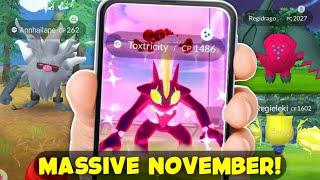 Pokemon Go All Special Events & Raids in November | Legendary raids, Community & Raid day Pokemon Go