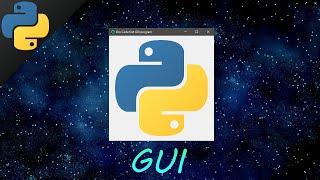 Python tkinter setup a basic GUI 