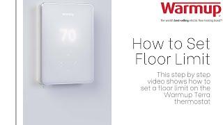Set Heating Limits on your Terra Smart WiFi Thermostat