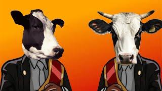 Funny Moment Cow & Baby Cow - Coffin Dance Meme ( COVER )