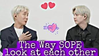 SOPE: I can see joy in your eyes | How Suga and J-hope Look at Each Other