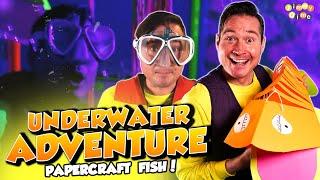 Underwater Adventure for Kids with  Jimmy Dime Time!!  Let's Learn about Ocean Animals [ Sea Life ]