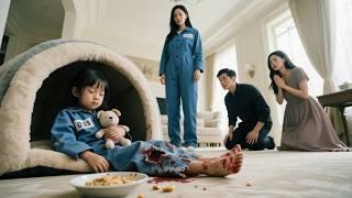 Framed wife gave birth in tears, faked death and returned for revenge—husband cried on his knees!