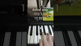 Astral step–Shadowraze on piano