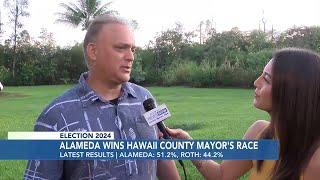 Fresh off historic win, Hawaii Island Mayoral Elect Kimo Alameda outlines priorities