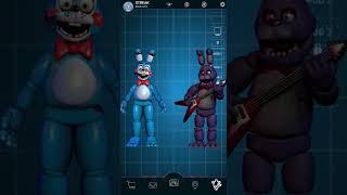 FNAF Classic Toy Animatronics #shorts #fyp #fnaf #toy #toyfnaf #classic #freddy #bonnie #chica #foxy